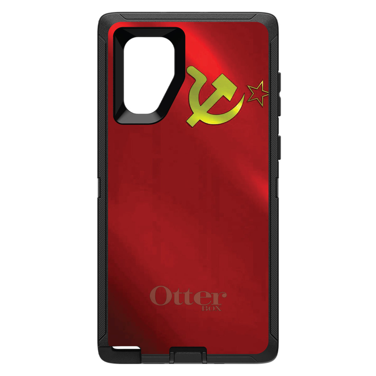 USSR Soviet Flag Waving OtterBox Defender Case for iPhone & Galaxy, view 15