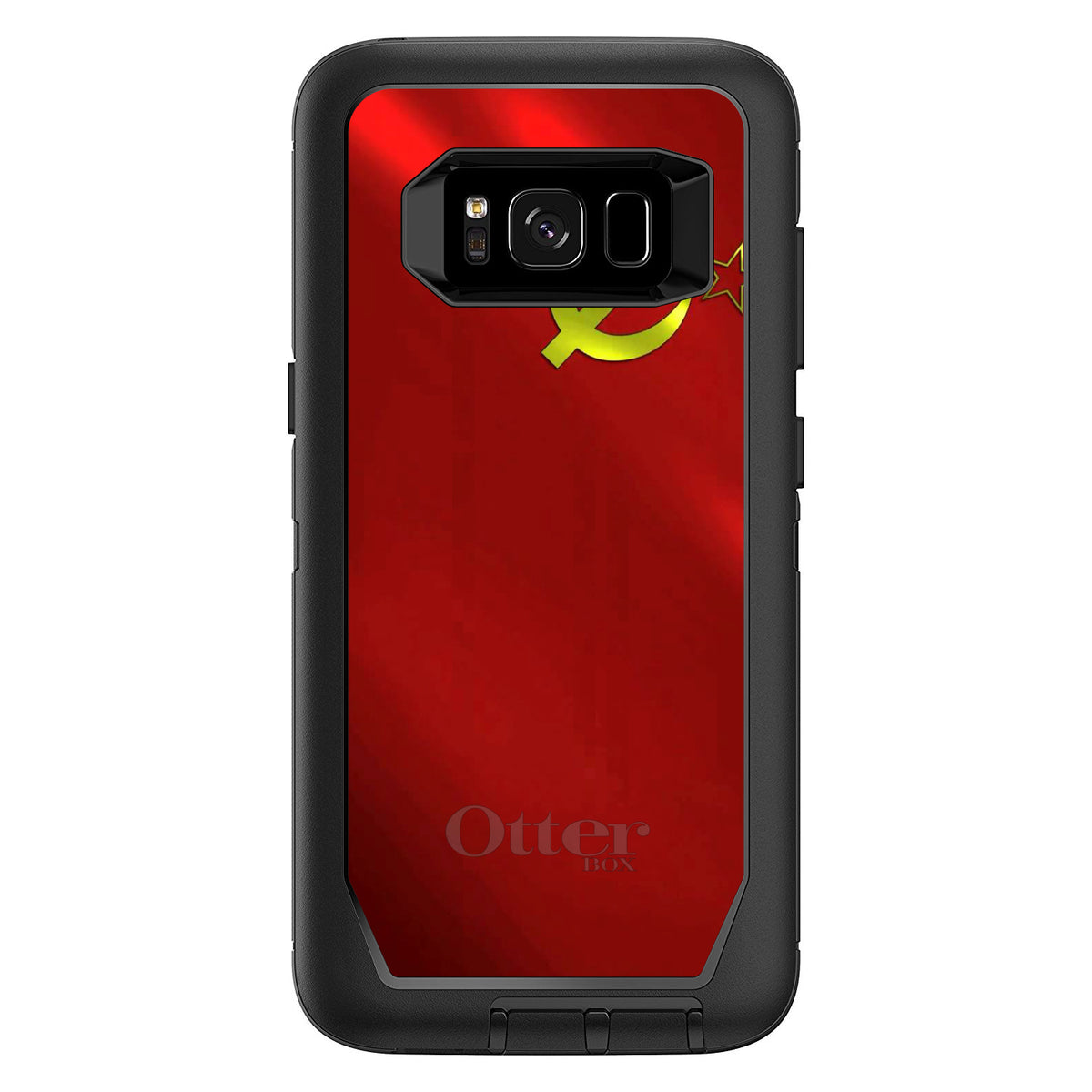 USSR Soviet Flag Waving OtterBox Defender Case for iPhone & Galaxy, view 12