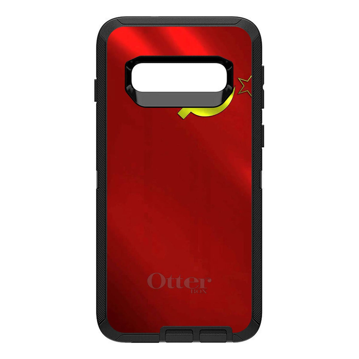 USSR Soviet Flag Waving OtterBox Defender Case for iPhone & Galaxy, view 9