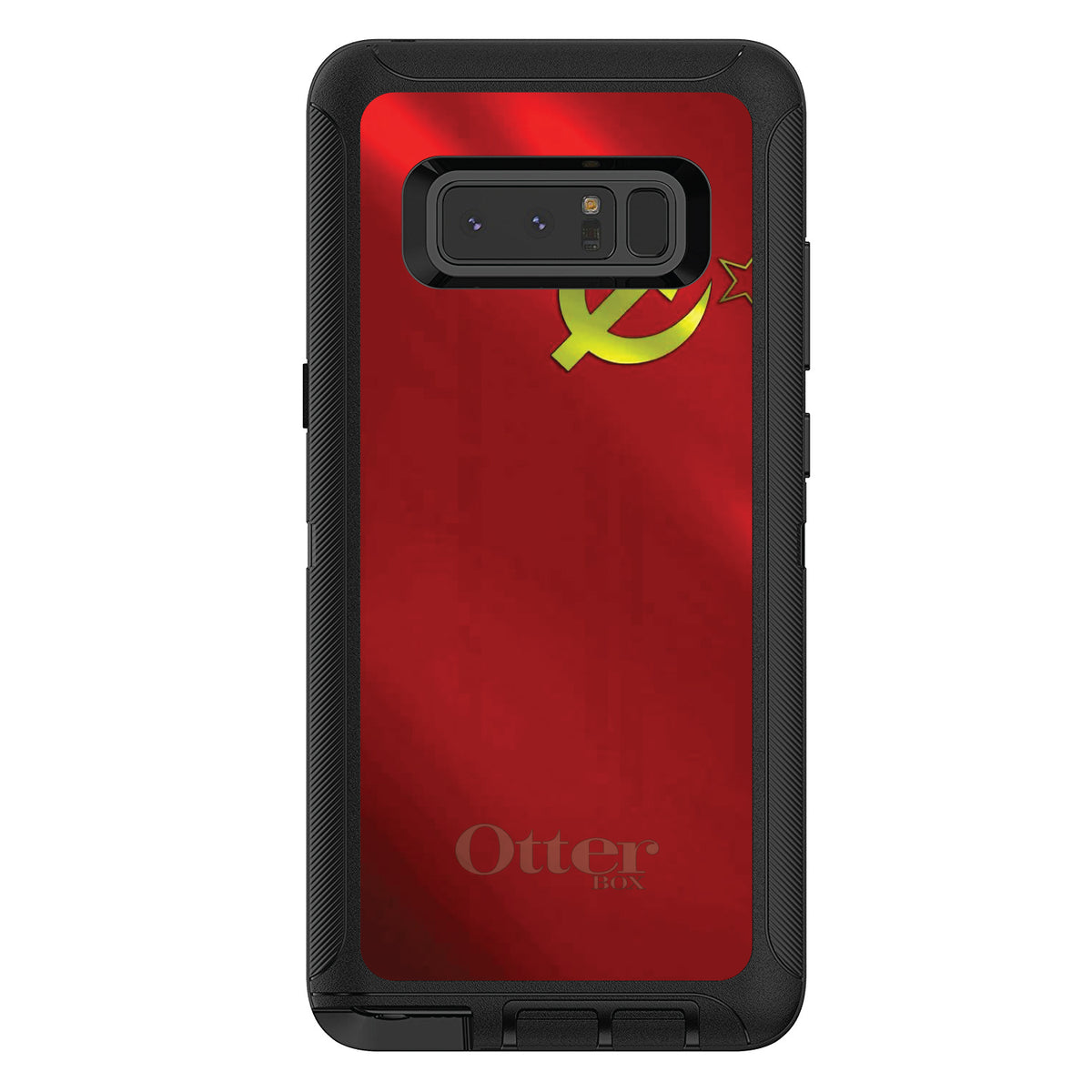 USSR Soviet Flag Waving OtterBox Defender Case for iPhone & Galaxy, view 17