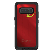 DistinctInk™ OtterBox Defender Series Case for Apple iPhone / Samsung Galaxy / Google Pixel - USSR Soviet Flag Waving