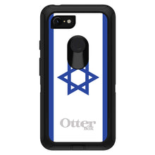 DistinctInk™ OtterBox Defender Series Case for Apple iPhone / Samsung Galaxy / Google Pixel - Israel Israeli Flag