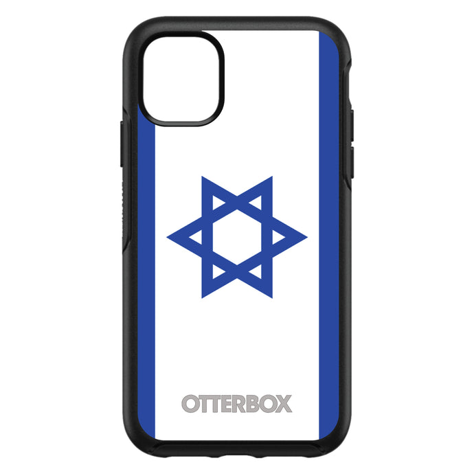 DistinctInk™ OtterBox Symmetry Series Case for Apple iPhone / Samsung Galaxy / Google Pixel - Israel Israeli Flag