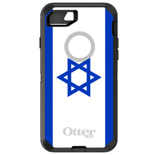 DistinctInk™ OtterBox Defender Series Case for Apple iPhone / Samsung Galaxy / Google Pixel - Israel Israeli Flag