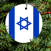 Israel Israeli Flag Ceramic Ornament
