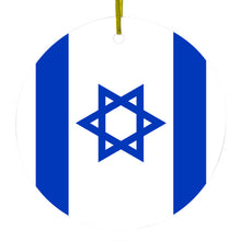 Israel Israeli Flag Ceramic Ornament