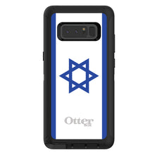 DistinctInk™ OtterBox Defender Series Case for Apple iPhone / Samsung Galaxy / Google Pixel - Israel Israeli Flag