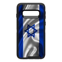 DistinctInk™ OtterBox Defender Series Case for Apple iPhone / Samsung Galaxy / Google Pixel - Israel Israeli Waving Flag