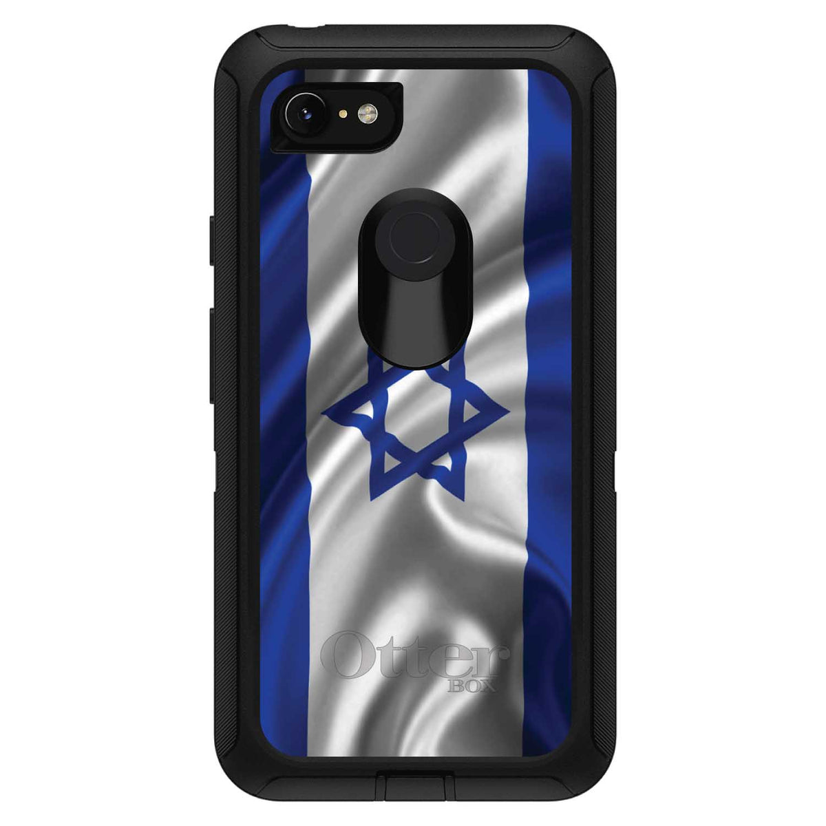 Israel Israeli Waving Flag OtterBox Defender Case for iPhone & Galaxy, view 18