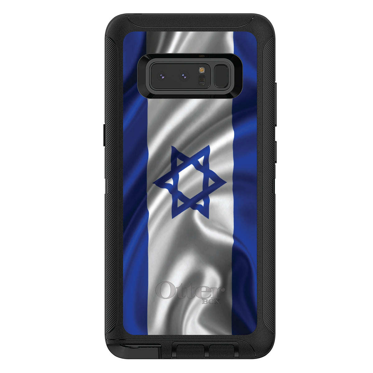 Israel Israeli Waving Flag OtterBox Defender Case for iPhone & Galaxy, view 17