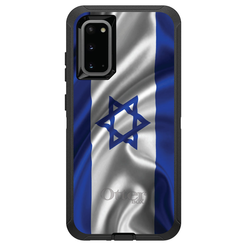 Israel Israeli Waving Flag OtterBox Defender Case for iPhone & Galaxy, view 8