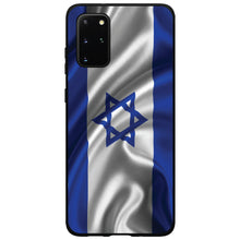 DistinctInk® Hard Plastic Snap-On Case for Apple iPhone or Samsung Galaxy - Israel Israeli Waving Flag