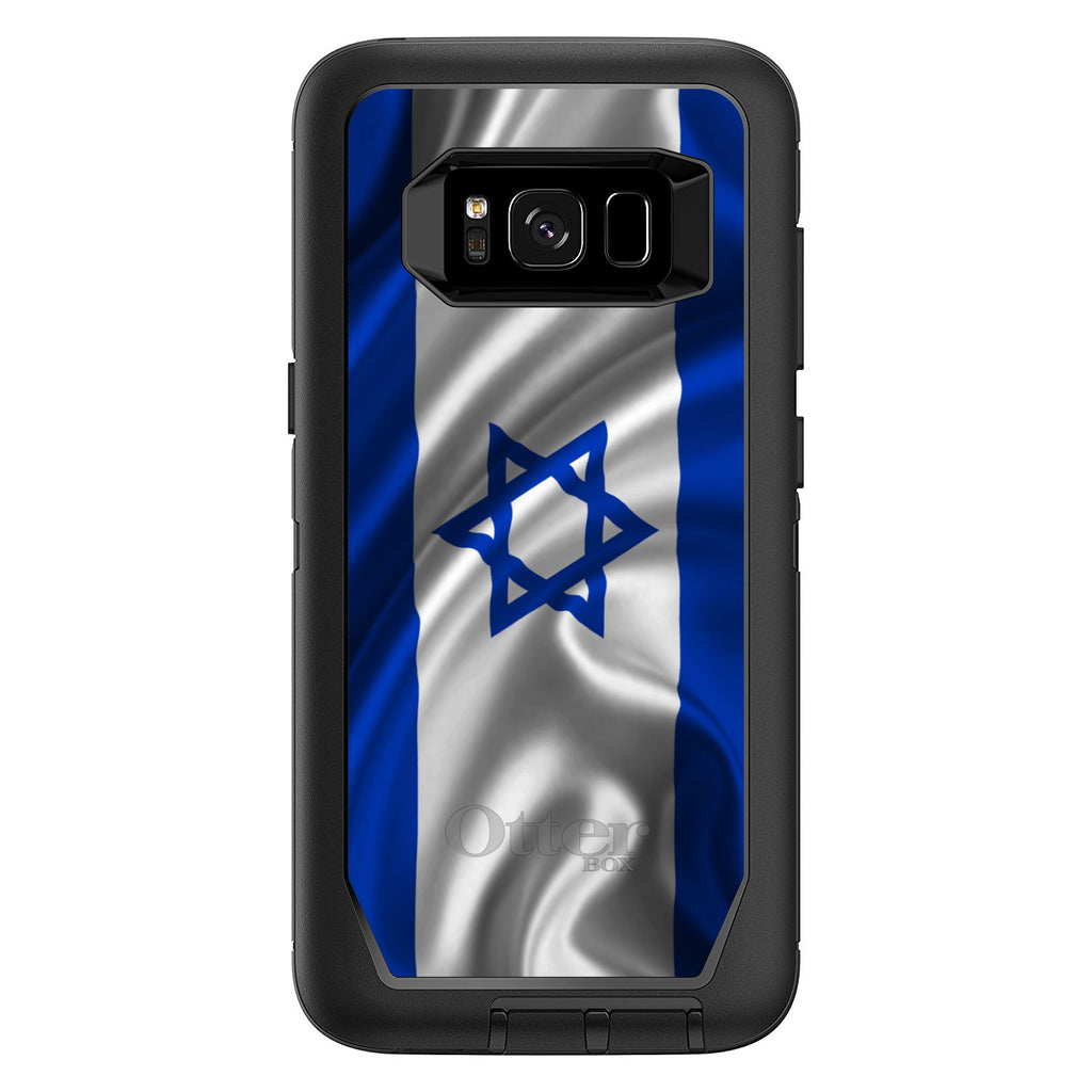 Israel Israeli Waving Flag OtterBox Defender Case for iPhone & Galaxy, view 12