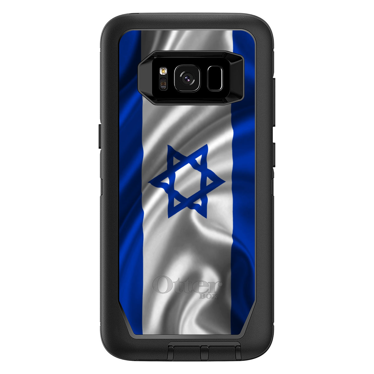 Israel Israeli Waving Flag OtterBox Defender Case for iPhone & Galaxy, view 12