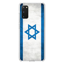 DistinctInk® Clear Shockproof Hybrid Case for Apple iPhone / Samsung Galaxy / Google Pixel - Israel Israeli Old Flag