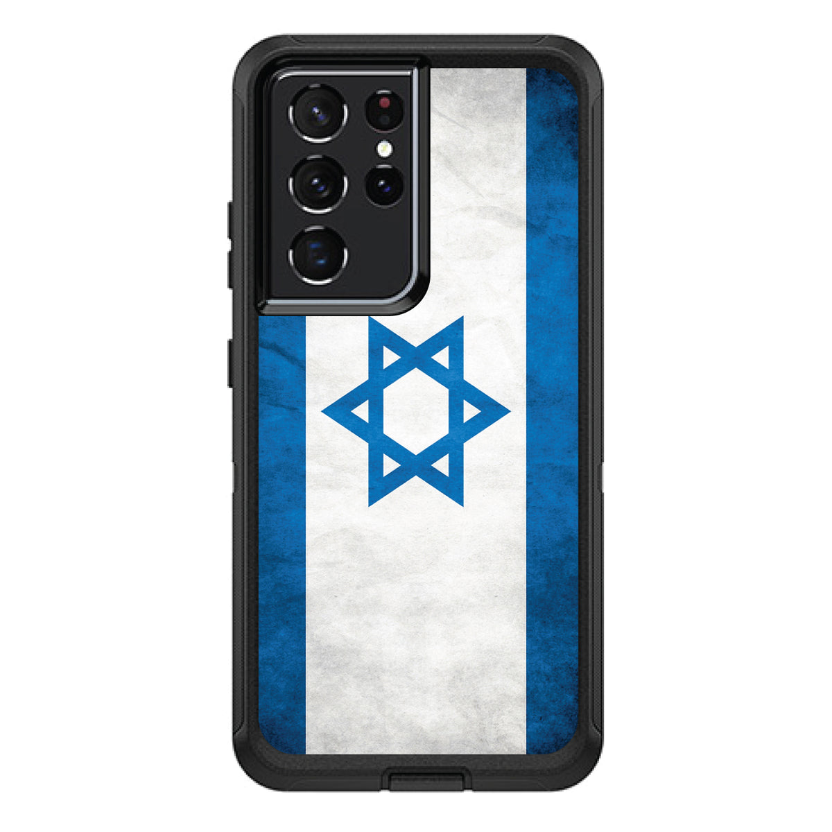 Israel Israeli Old Flag OtterBox Defender Case for iPhone & Galaxy, view 7