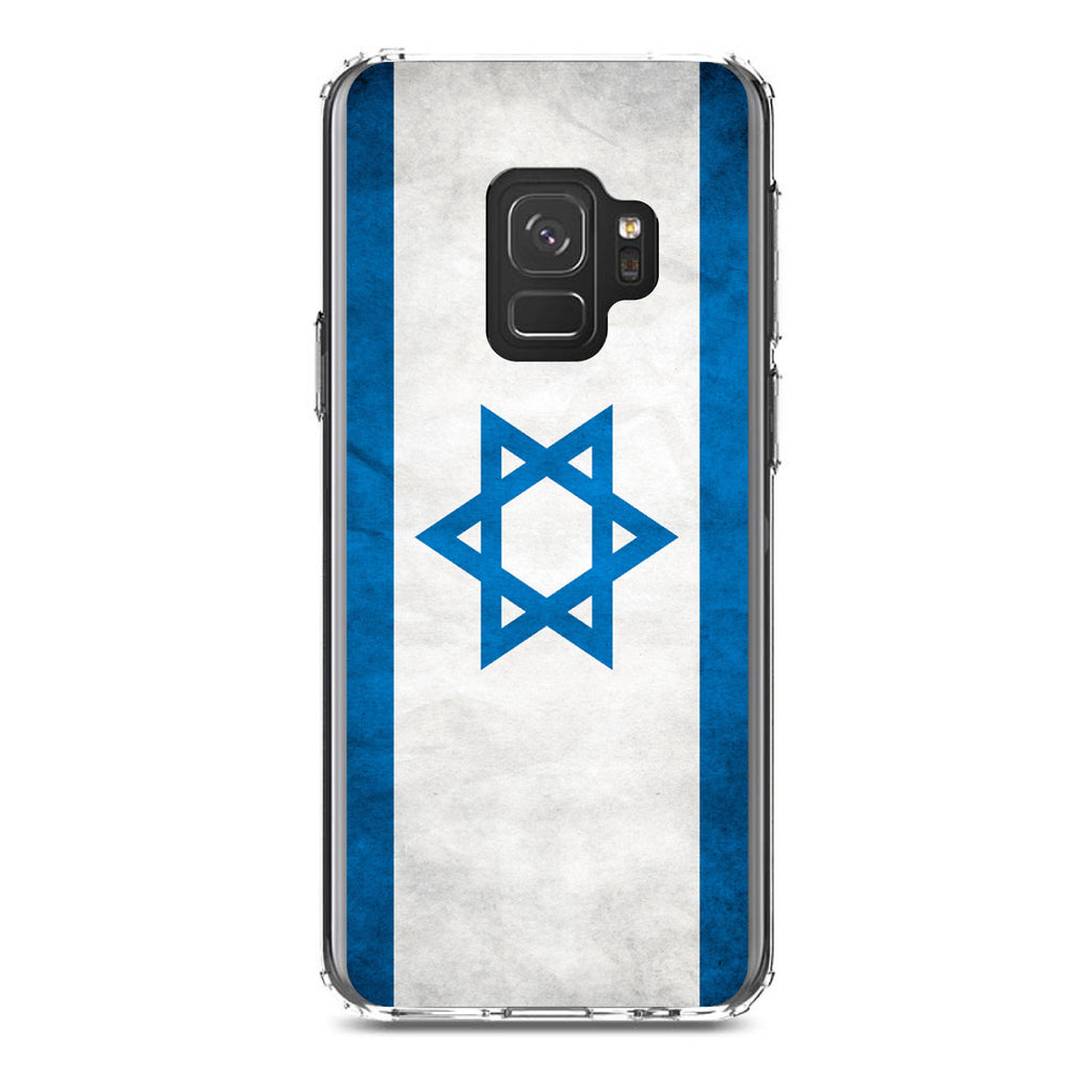 Israel Israeli Old Flag Clear Shockproof iPhone Case, view 19