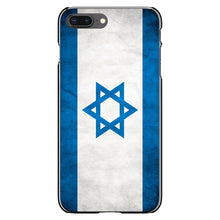 DistinctInk® Hard Plastic Snap-On Case for Apple iPhone or Samsung Galaxy - Israel Israeli Old Flag