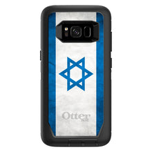 DistinctInk™ OtterBox Defender Series Case for Apple iPhone / Samsung Galaxy / Google Pixel - Israel Israeli Old Flag