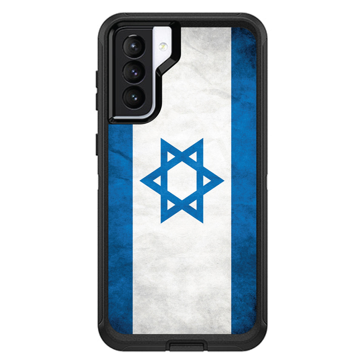 Israel Israeli Old Flag OtterBox Defender Case for iPhone & Galaxy, view 5