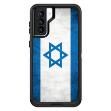 DistinctInk™ OtterBox Defender Series Case for Apple iPhone / Samsung Galaxy / Google Pixel - Israel Israeli Old Flag