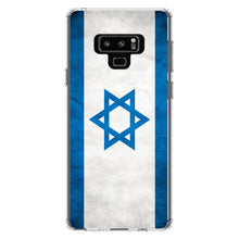 DistinctInk® Clear Shockproof Hybrid Case for Apple iPhone / Samsung Galaxy / Google Pixel - Israel Israeli Old Flag