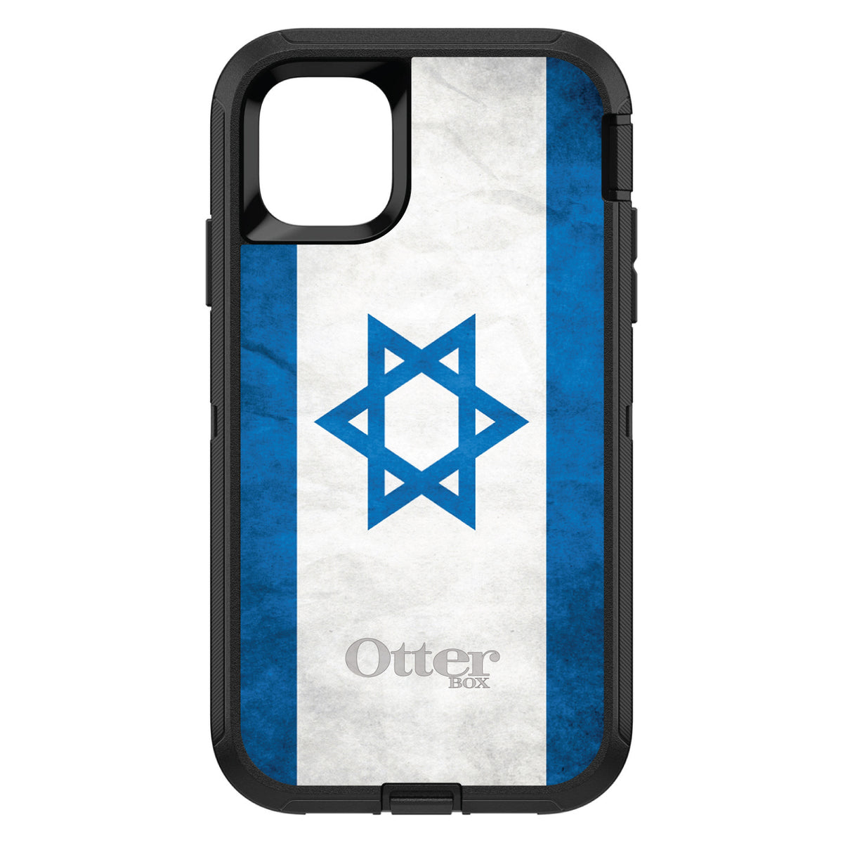 Israel Israeli Old Flag OtterBox Defender Case for iPhone & Galaxy, view 2
