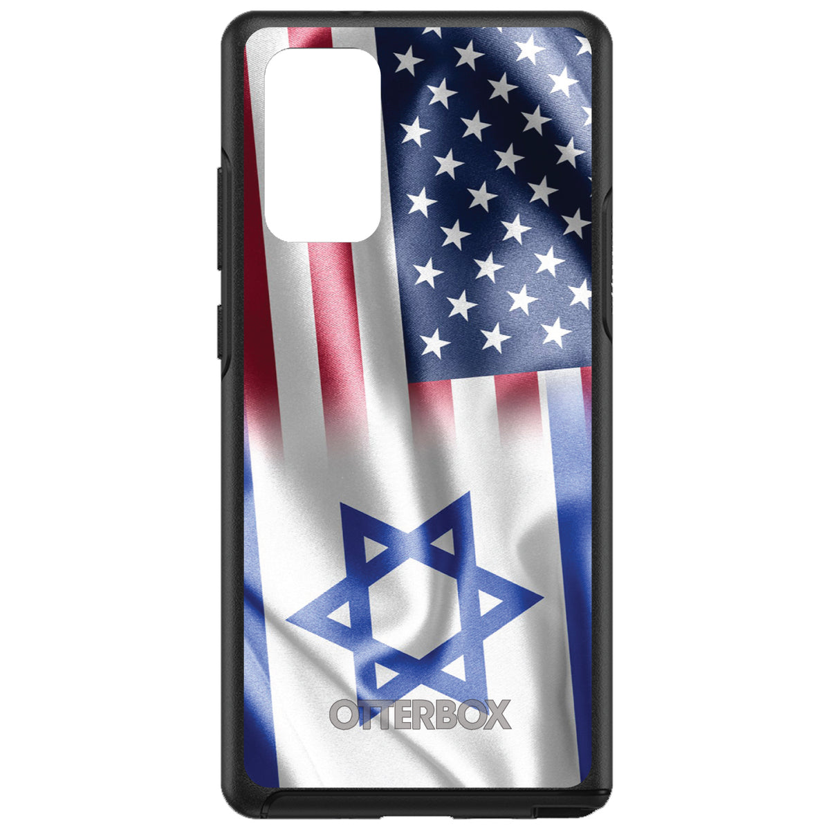 US Israel Flag Waving OtterBox Symmetry Case for iPhone & Galaxy, view 10