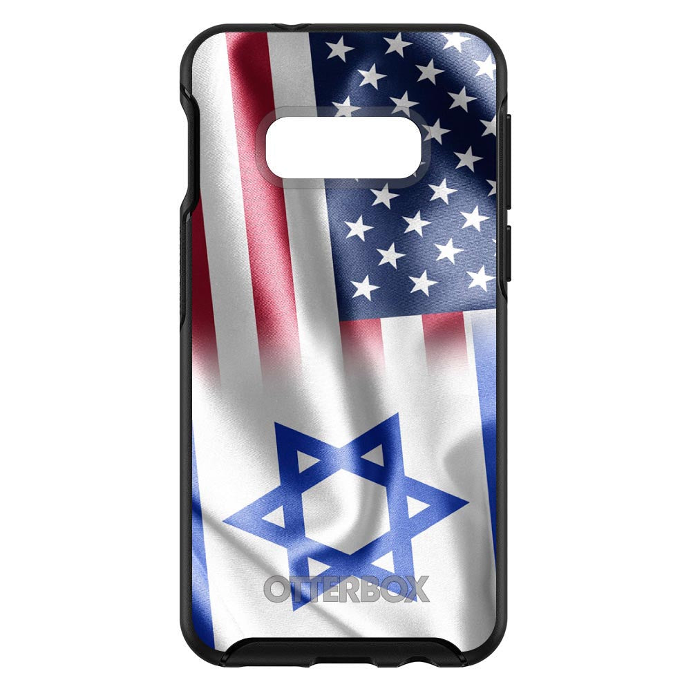 US Israel Flag Waving OtterBox Symmetry Case for iPhone & Galaxy, view 7