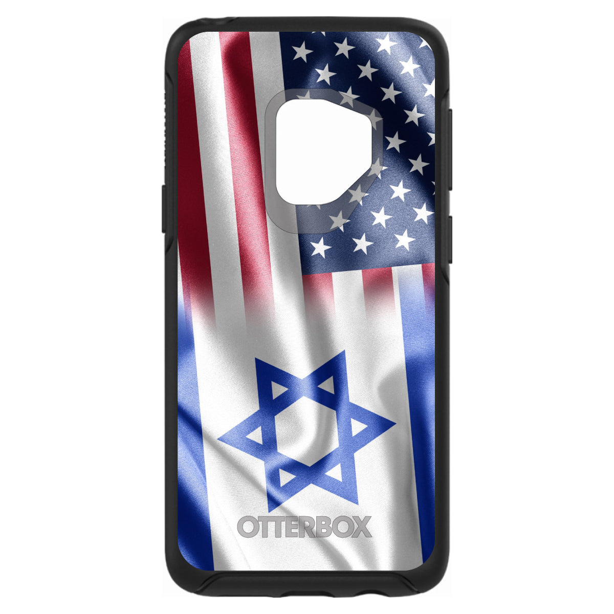 US Israel Flag Waving OtterBox Symmetry Case for iPhone & Galaxy, view 8