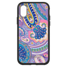 DistinctInk™ OtterBox Symmetry Series Case for Apple iPhone / Samsung Galaxy / Google Pixel - Purple Pink Blue Paisley
