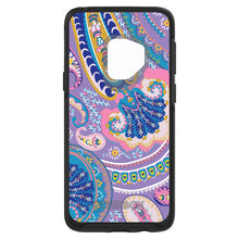 DistinctInk™ OtterBox Symmetry Series Case for Apple iPhone / Samsung Galaxy / Google Pixel - Purple Pink Blue Paisley