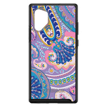 DistinctInk™ OtterBox Symmetry Series Case for Apple iPhone / Samsung Galaxy / Google Pixel - Purple Pink Blue Paisley