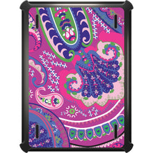 DistinctInk™ OtterBox Defender Series Case for Apple iPad / iPad Pro / iPad Air / iPad Mini - Pink Purple Green Paisley