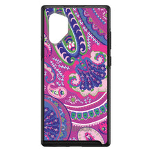 DistinctInk™ OtterBox Symmetry Series Case for Apple iPhone / Samsung Galaxy / Google Pixel - Pink Purple Green Paisley