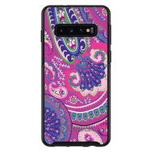 DistinctInk™ OtterBox Symmetry Series Case for Apple iPhone / Samsung Galaxy / Google Pixel - Pink Purple Green Paisley