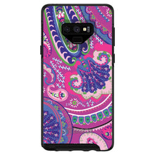 DistinctInk™ OtterBox Symmetry Series Case for Apple iPhone / Samsung Galaxy / Google Pixel - Pink Purple Green Paisley