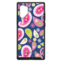 DistinctInk™ OtterBox Symmetry Series Case for Apple iPhone / Samsung Galaxy / Google Pixel - Pink Green Navy Paisley