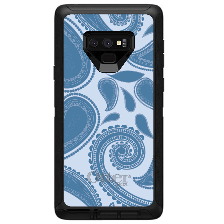 Big Blue Paisley OtterBox Defender Case for iPhone & Galaxy, view 16
