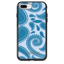 DistinctInk™ OtterBox Symmetry Series Case for Apple iPhone / Samsung Galaxy / Google Pixel - Big Blue Paisley