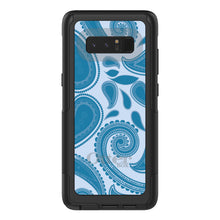 DistinctInk™ OtterBox Commuter Series Case for Apple iPhone or Samsung Galaxy - Big Blue Paisley