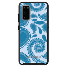 DistinctInk™ OtterBox Symmetry Series Case for Apple iPhone / Samsung Galaxy / Google Pixel - Big Blue Paisley