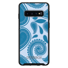 DistinctInk™ OtterBox Symmetry Series Case for Apple iPhone / Samsung Galaxy / Google Pixel - Big Blue Paisley