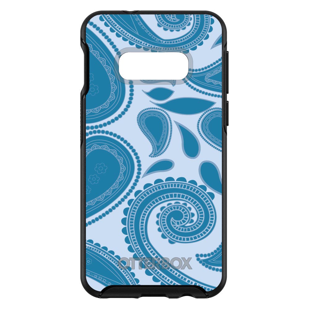 Big Blue Paisley OtterBox Symmetry Case for iPhone & Galaxy, view 7