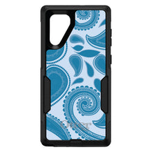 DistinctInk™ OtterBox Commuter Series Case for Apple iPhone or Samsung Galaxy - Big Blue Paisley