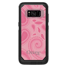 DistinctInk™ OtterBox Commuter Series Case for Apple iPhone or Samsung Galaxy - Big Pink Paisley
