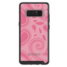 DistinctInk™ OtterBox Symmetry Series Case for Apple iPhone / Samsung Galaxy / Google Pixel - Big Pink Paisley
