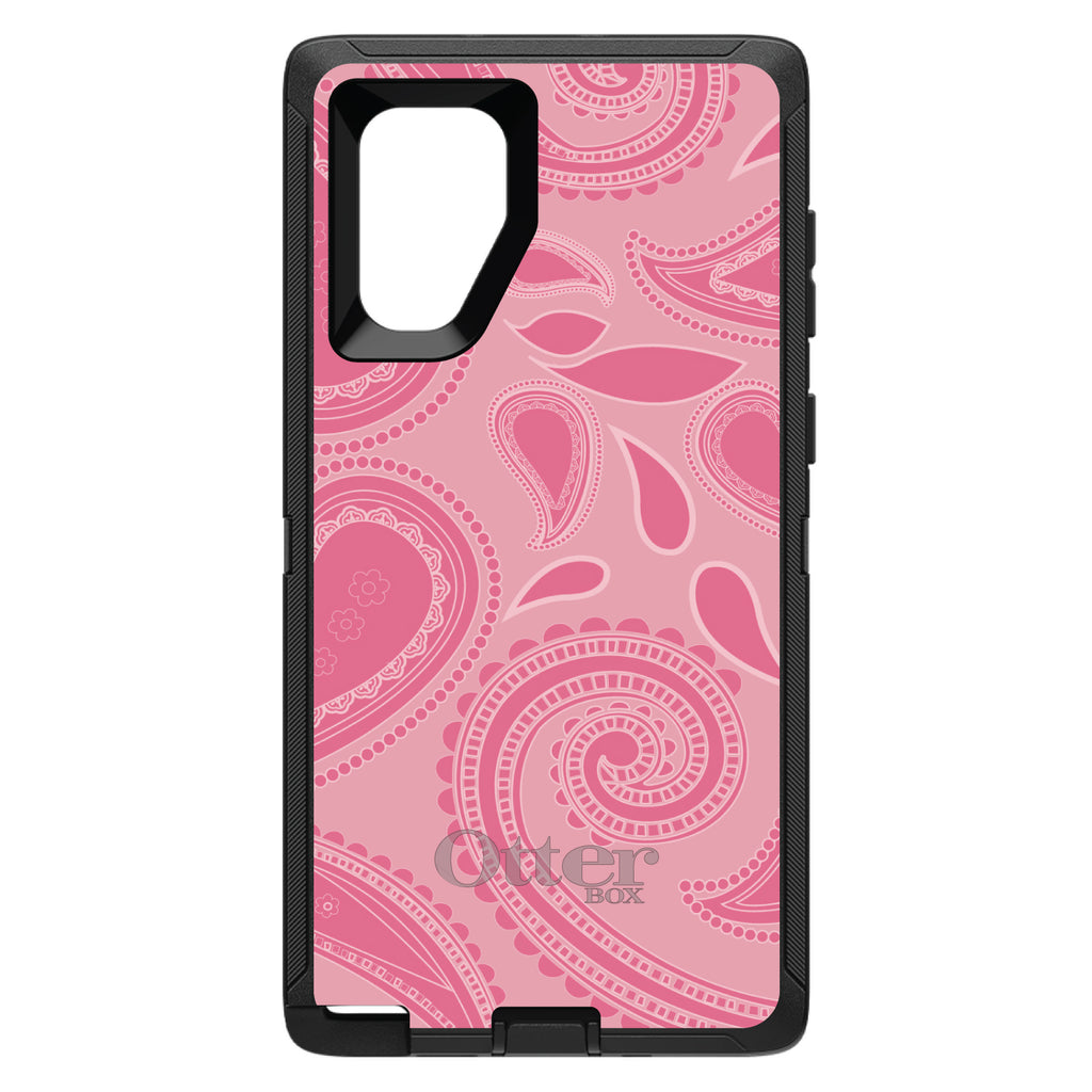 Big Pink Paisley OtterBox Defender Case for iPhone & Galaxy, view 15