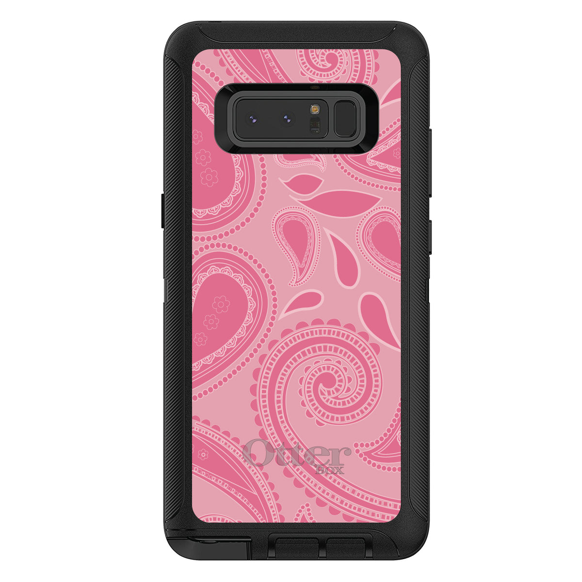 Big Pink Paisley OtterBox Defender Case for iPhone & Galaxy, view 17