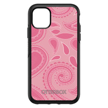 DistinctInk™ OtterBox Symmetry Series Case for Apple iPhone / Samsung Galaxy / Google Pixel - Big Pink Paisley